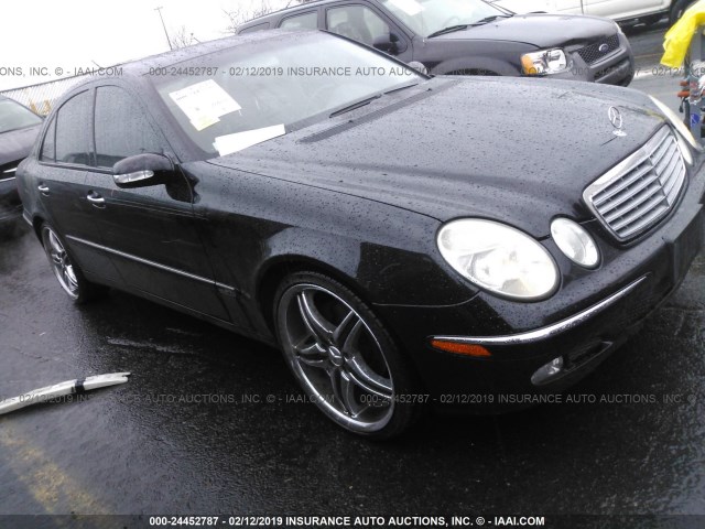 WDBUF65J84A543888 - 2004 MERCEDES-BENZ E 320 BLACK photo 1