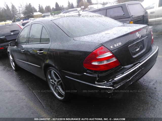 WDBUF65J84A543888 - 2004 MERCEDES-BENZ E 320 BLACK photo 3