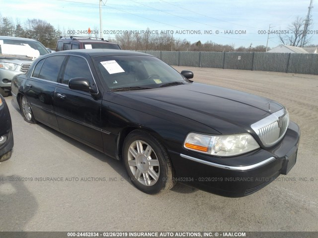 2LNHM84VX9X607450 - 2009 LINCOLN TOWN CAR EXECUTIVE L BLACK photo 1