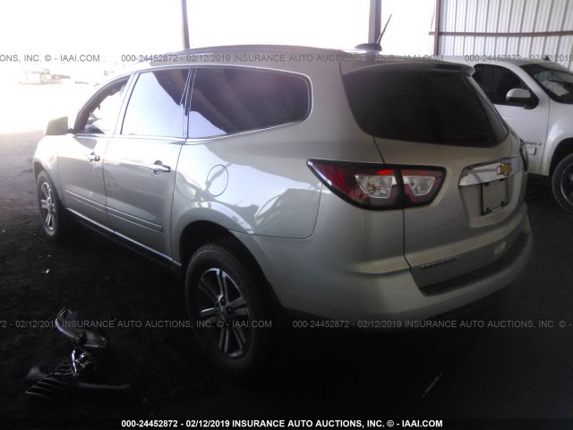 1GNKRHKD5HJ135713 - 2017 CHEVROLET TRAVERSE LT GOLD photo 3