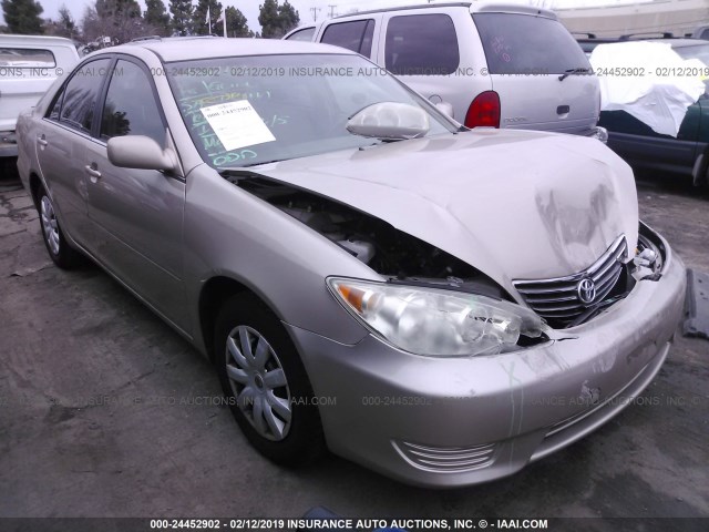 4T1BE32K66U727845 - 2006 TOYOTA CAMRY LE/XLE/SE GOLD photo 1