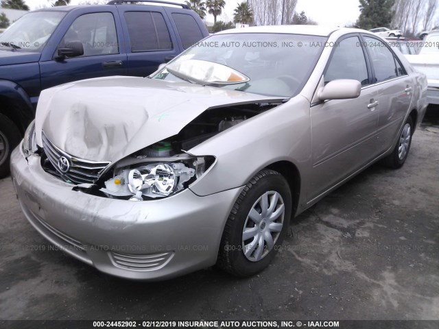 4T1BE32K66U727845 - 2006 TOYOTA CAMRY LE/XLE/SE GOLD photo 2