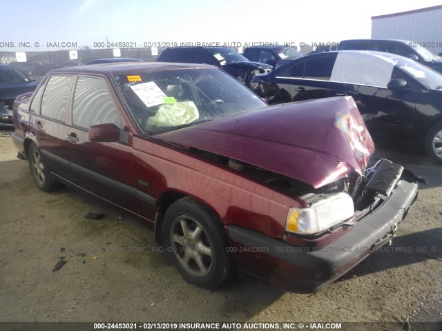 YV1LS5540V1360056 - 1997 VOLVO 850 RED photo 1