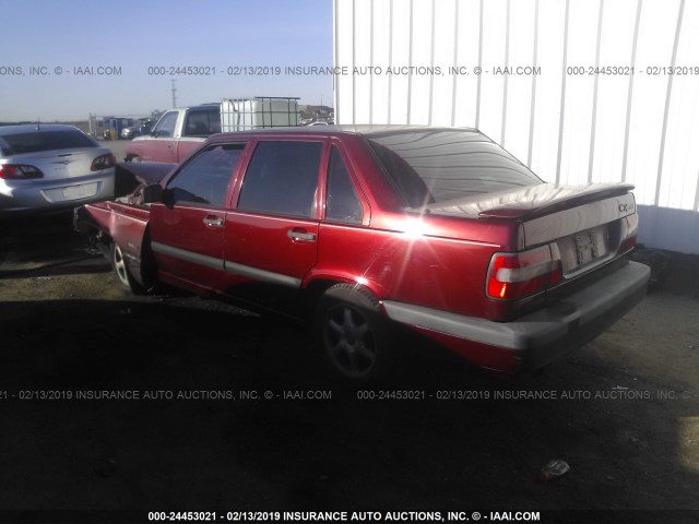 YV1LS5540V1360056 - 1997 VOLVO 850 RED photo 3