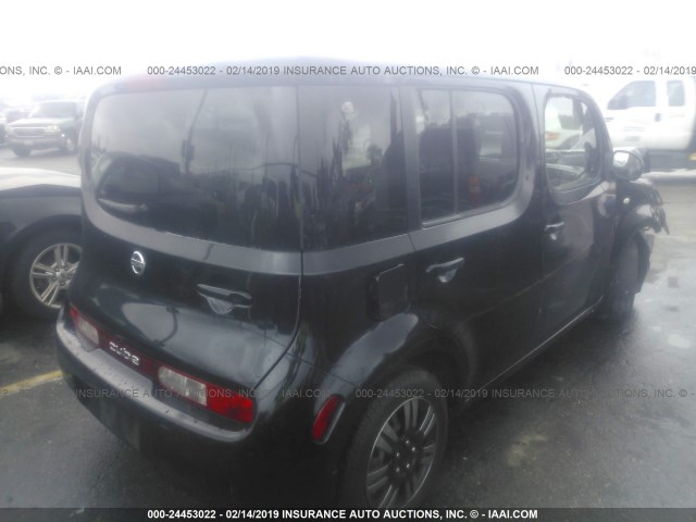 JN8AZ28R49T129707 - 2009 NISSAN CUBE S/SL BLACK photo 4