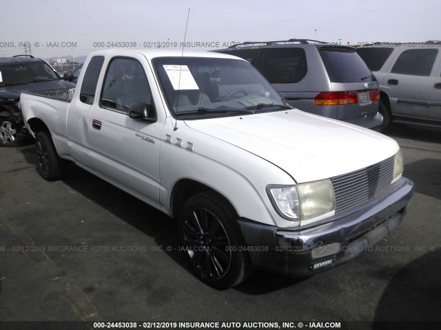 4TAVN52N4XZ505666 - 1999 TOYOTA TACOMA XTRACAB WHITE photo 1