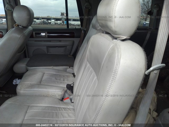 5LMFU28R64LJ28737 - 2004 LINCOLN NAVIGATOR Gümüş foto 8