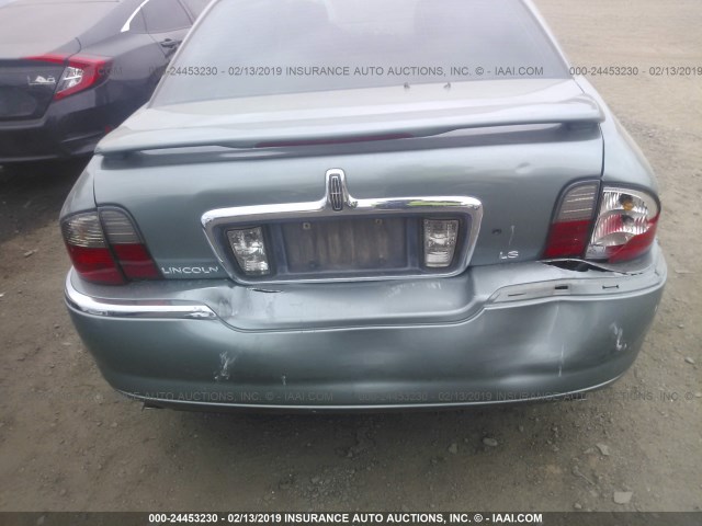 1LNHM86S84Y617129 - 2004 LINCOLN LS GREEN photo 6