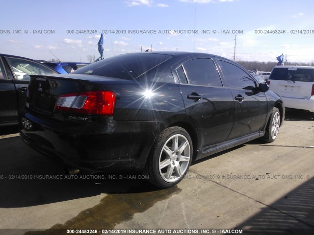 4A32B3FF7AE004872 - 2010 MITSUBISHI GALANT ES/SE BLACK photo 4