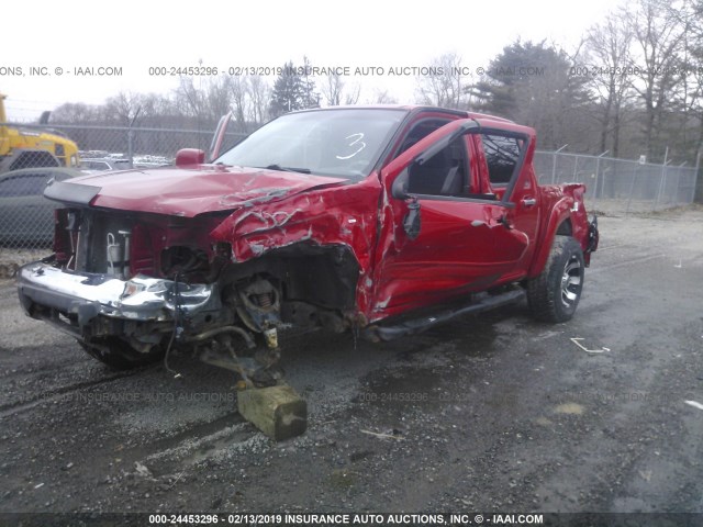 1GCJTDDE0A8108923 - 2010 CHEVROLET COLORADO LT RED photo 6