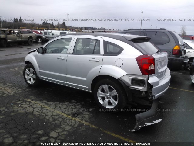 1B3CB3HA2AD615599 - 2010 DODGE CALIBER MAINSTREET SILVER photo 3