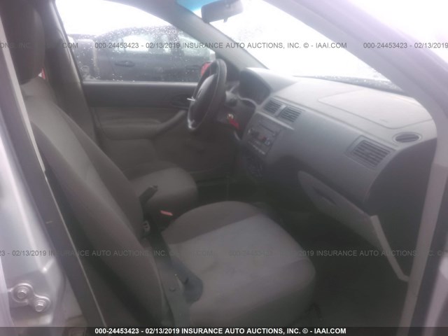 1FAFP34N27W263200 - 2007 FORD FOCUS ZX4/S/SE/SES 银色 照片 5
