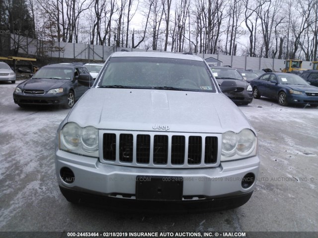 1J4GR48K15C581722 - 2005 JEEP GRAND CHEROKEE LAREDO/COLUMBIA/FREEDOM 银色 照片 6