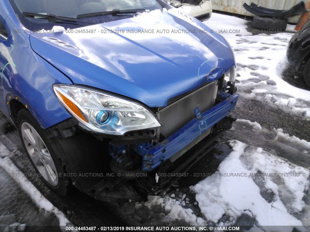 KL4CJASB6FB139118 - 2015 BUICK ENCORE BLUE photo 6