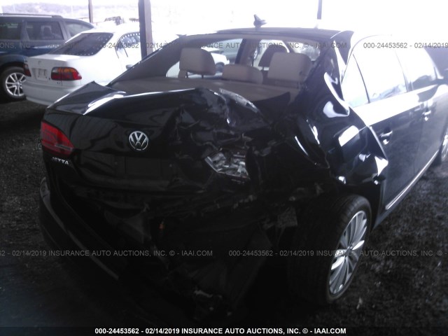 3VWLL7AJ9DM428427 - 2013 VOLKSWAGEN JETTA TDI BLACK photo 6