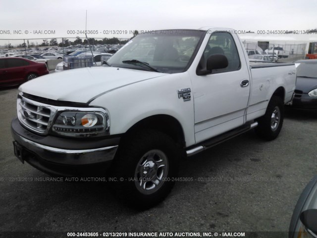 2FTRF18W34CA94054 - 2004 FORD F-150 HERITAGE CLASSIC WHITE photo 2