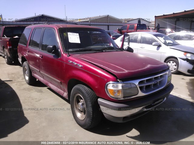 1FMDU32XXTZB19882 - 1996 FORD EXPLORER RED photo 1