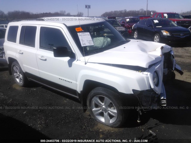 1C4NJRFB8GD580729 - 2016 JEEP PATRIOT LATITUDE WHITE photo 1