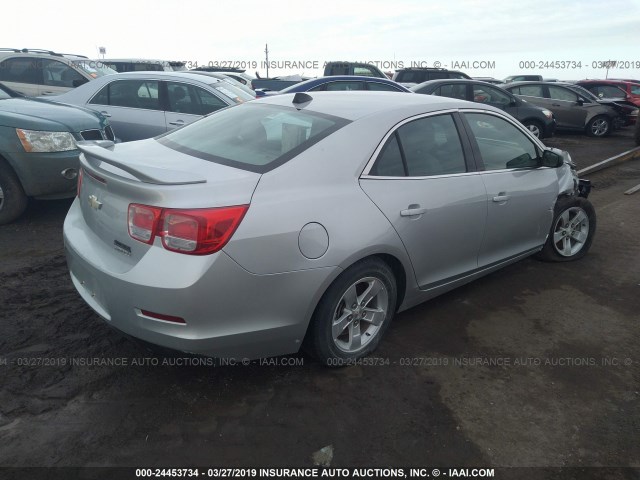 1G11B5SA0DF111659 - 2013 CHEVROLET MALIBU LS ვერცხლისფერი ფოტო 4