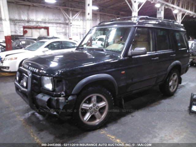 SALTY15441A713625 - 2001 LAND ROVER DISCOVERY II SE BLACK photo 2