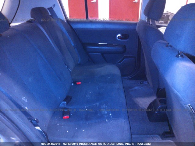3N1BC13EX9L477793 - 2009 NISSAN VERSA S/SL GRAY photo 8