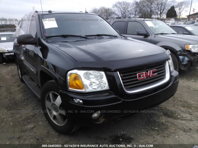 1GKDS13S552360668 - 2005 GMC ENVOY BLACK photo 1