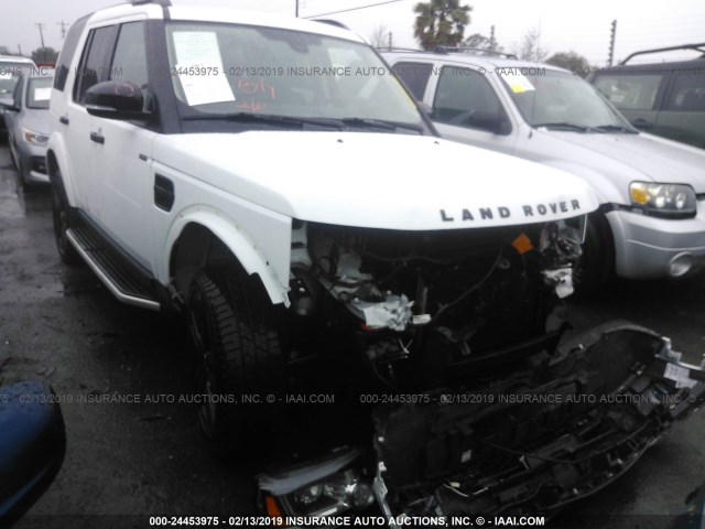 SALAG2V69GA789531 - 2016 LAND ROVER LR4 HSE WHITE photo 1