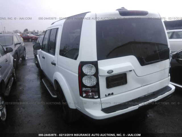 SALAG2V69GA789531 - 2016 LAND ROVER LR4 HSE WHITE photo 3