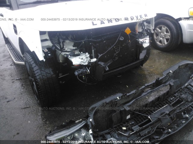 SALAG2V69GA789531 - 2016 LAND ROVER LR4 HSE WHITE photo 6