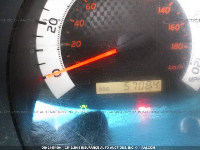 5TFJX4GN8BX003506 - 2011 TOYOTA TACOMA DOUBLE CAB 银色 照片 7