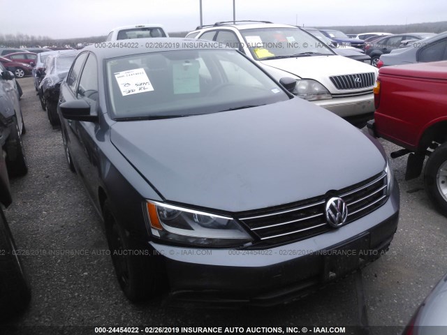 3VW3A7AJXFM405523 - 2015 VOLKSWAGEN JETTA TDI GRAY photo 1