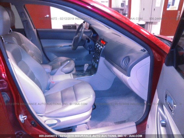 1YVFP82D745N69399 - 2004 MAZDA 6 S RED photo 5