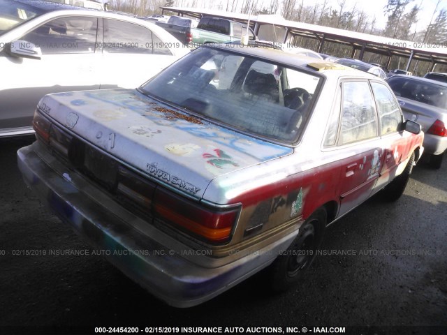 4T1VV21E0MU069049 - 1991 TOYOTA CAMRY DLX 银色 照片 4