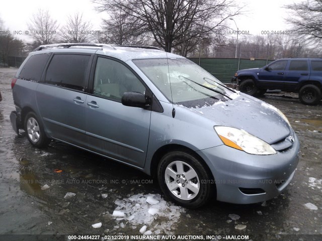 5TDKK4CC7AS291451 - 2010 TOYOTA SIENNA CE/LE Light Blue photo 1