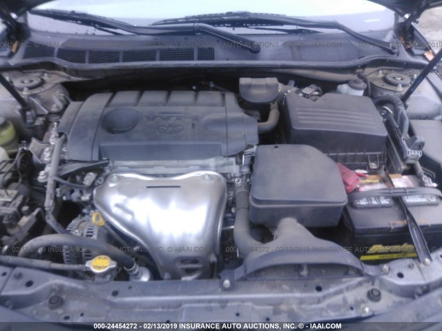 4T1BF3EK9BU215869 - 2011 TOYOTA CAMRY SE/LE/XLE GRAY photo 10