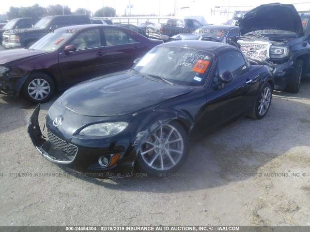 JM1NC2PF1C0224028 - 2012 MAZDA MX-5 MIATA BLACK photo 2