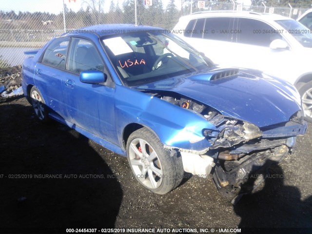 JF1GD74607G502461 - 2007 SUBARU IMPREZA WRX/LIMITED BLUE photo 1