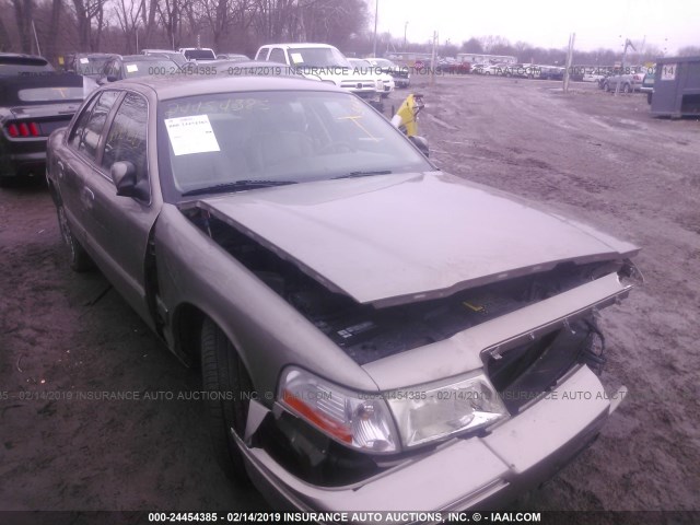 2MEFM74W74X680541 - 2004 MERCURY GRAND MARQUIS GS TAN photo 1