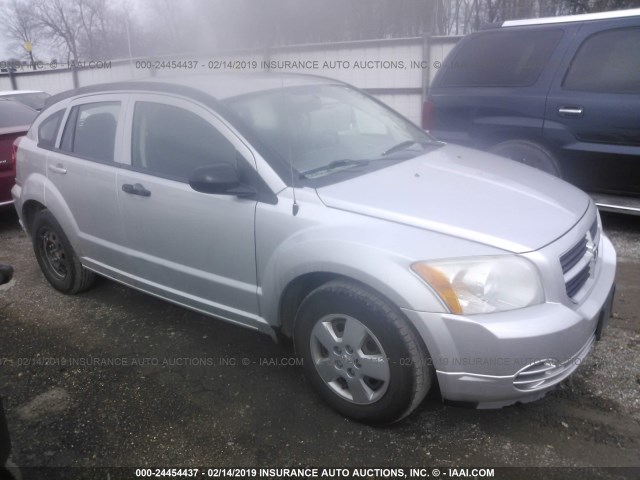 1B3HB28C09D125885 - 2009 DODGE CALIBER SE SILVER photo 1