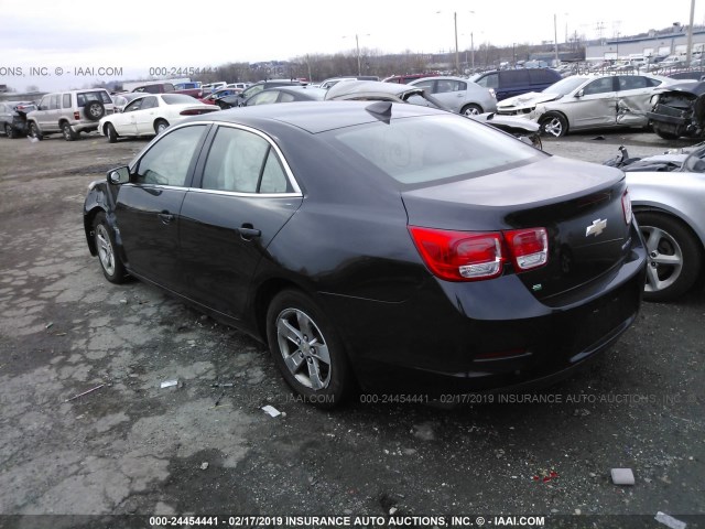 1G11B5SL7FF242205 - 2015 CHEVROLET MALIBU LS BLACK photo 3