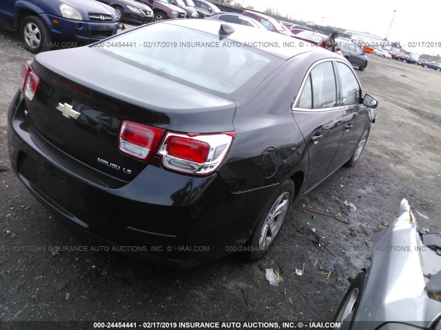 1G11B5SL7FF242205 - 2015 CHEVROLET MALIBU LS BLACK photo 4