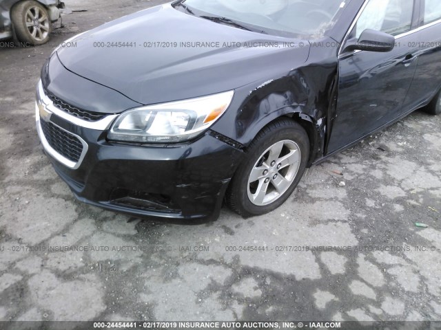 1G11B5SL7FF242205 - 2015 CHEVROLET MALIBU LS BLACK photo 6