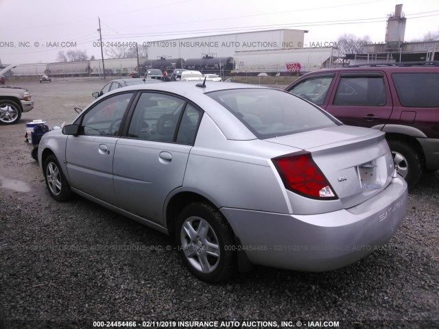 1G8AJ58F66Z130046 - 2006 SATURN ION LEVEL 2 SILVER photo 3