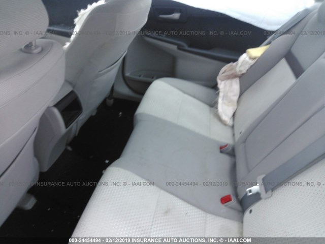 4T4BF1FK5CR189801 - 2012 TOYOTA CAMRY SE/LE/XLE 黑色 照片 8