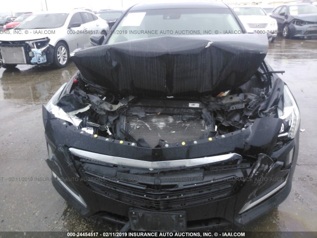 1G6AR5SX0H0130103 - 2017 CADILLAC CTS LUXURY BLACK photo 6