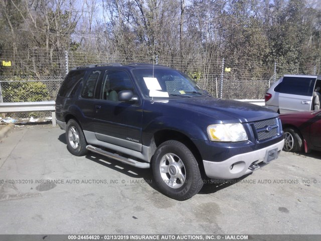 1FMZU70E92UC86812 - 2002 FORD EXPLORER SPORT BLUE photo 1