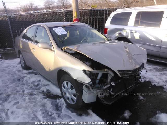 4T1BE32K32U103494 - 2002 TOYOTA CAMRY LE/XLE/SE BEIGE photo 1