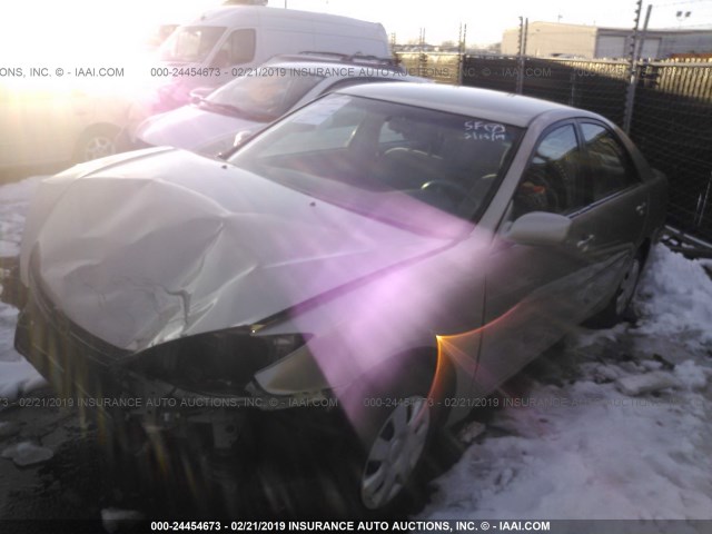 4T1BE32K32U103494 - 2002 TOYOTA CAMRY LE/XLE/SE BEIGE photo 2