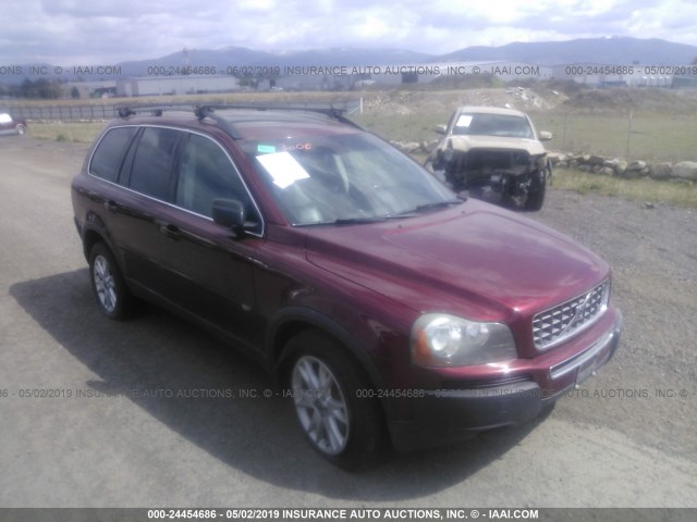 YV4CZ852461272594 - 2006 VOLVO XC90 V8 MAROON photo 1