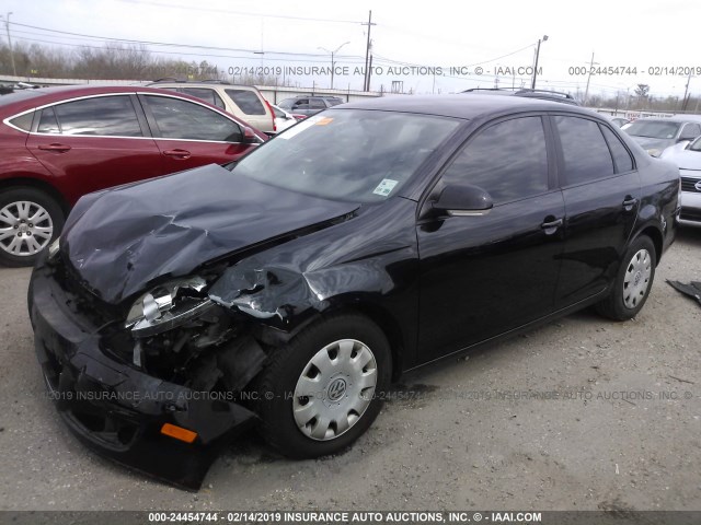 3VWPF71K16M690804 - 2006 VOLKSWAGEN JETTA VALUE BLACK photo 2